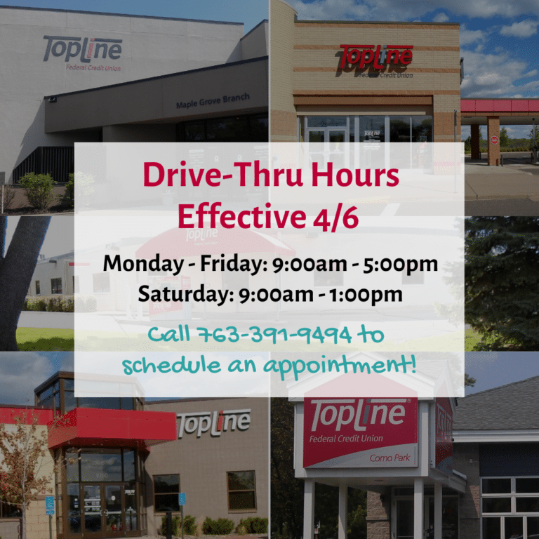 TopLine Drive Thru Hours Change 4/6